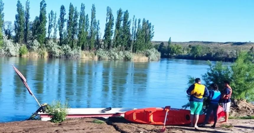 La Adela- hallaron muerto a hombre en el riacuteo Colorado