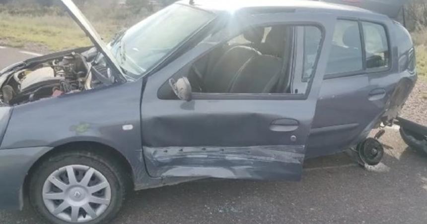 Un camionero se quemoacute con el agua delmate y provocoacute un choque en la Ruta 143