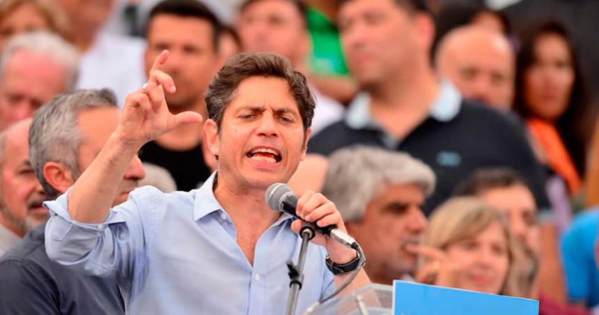 Fuerte mensaje de unidad de Axel Kicillof al PJ- Los mejores diacuteas siempre fueron con Cristina