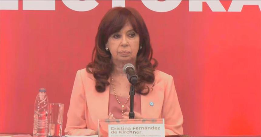 Cristina Kirchner presentoacute su lista para competir por el PJ y descartoacute un acuerdo con Quintela