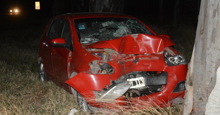 Una persona lesionada tras un despiste en la Ruta 5