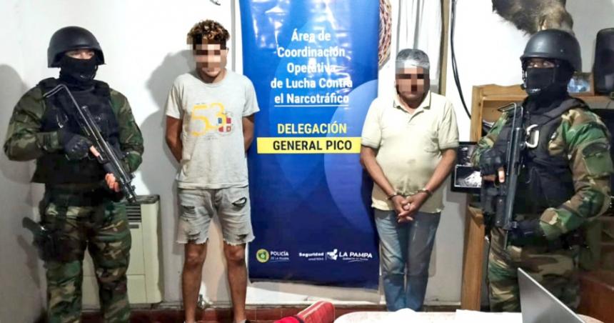 Secuestran droga y detienen a dos personas en General Pico