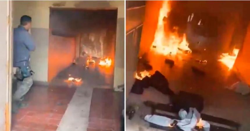 Chile- maacutes de 30 estudiantes heridos tras explotar bombas molotov cuando las fabricaban en el bantildeo