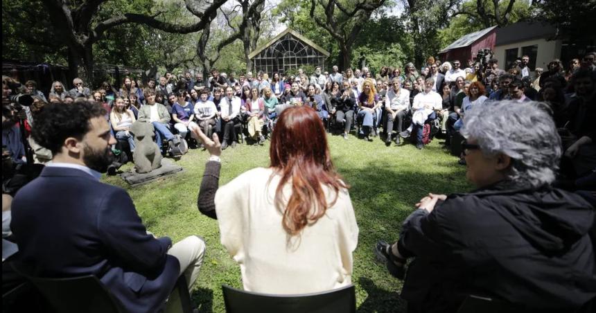 Cristina Kirchner visitoacute la Universidad Nacional de las Artes