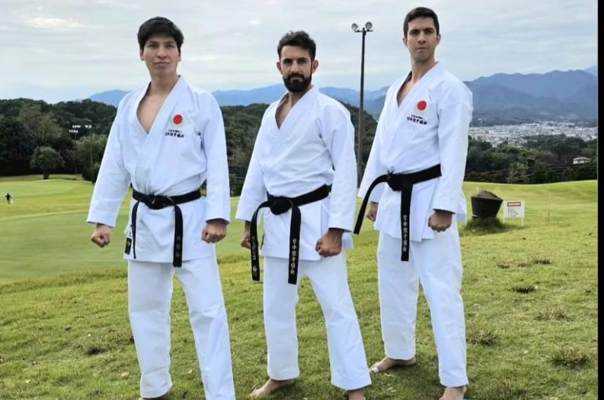 Karate- pampeanos en el Mundial de Japoacuten