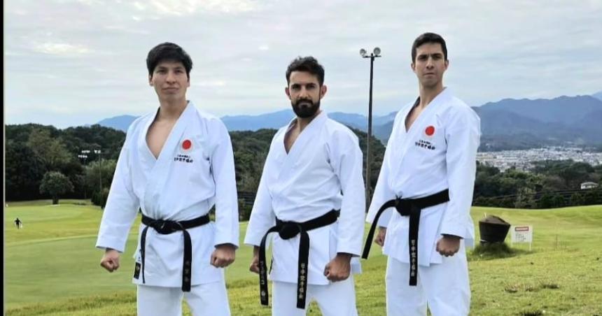 Karate- pampeanos en el Mundial de Japoacuten