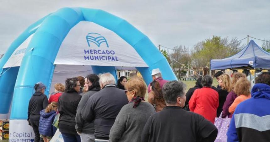 El Mercado Municipal estaraacute este mieacutercoles en Villa Santillaacuten