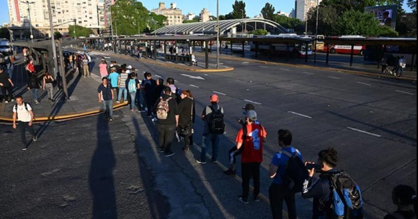 Se lleva a cabo un nuevo paro de transporte