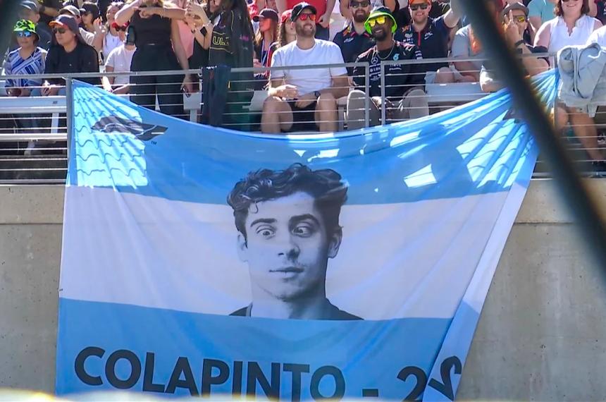 Colapinto a los argentinos- son unos genios totales