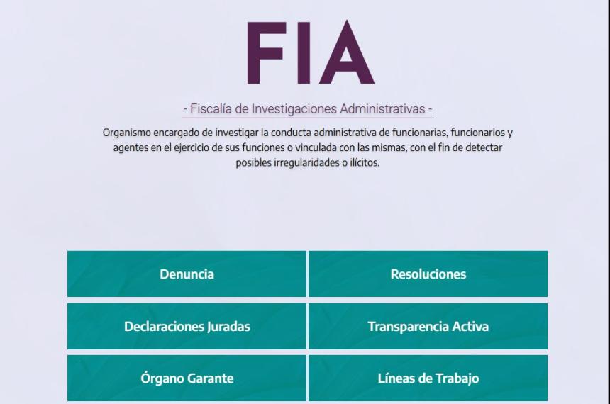 Nueva paacutegina de la FIA facilita acceso a informacioacuten puacuteblica