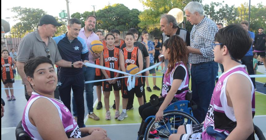 Luego de la postergacioacuten se inauguroacute el Parque Lineal en Santa Rosa