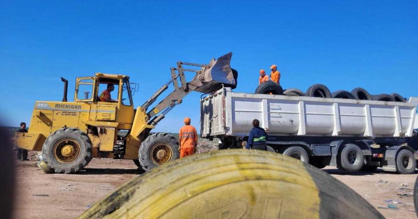 Santa Rosa da un paso hacia la economiacutea circular con el reciclaje de neumaacuteticos