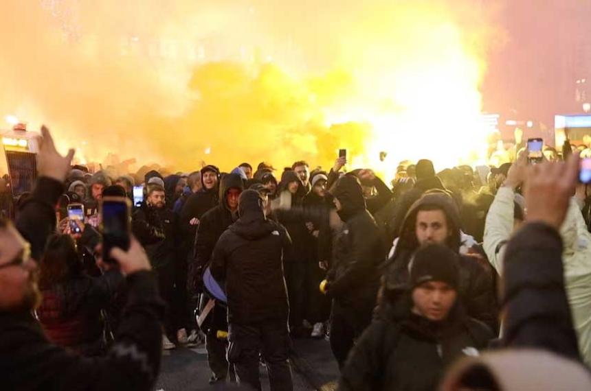 Ataque antisemita contra hinchas del Maccabi en Aacutemsterdam- doce heridos y maacutes de 60 detenidos