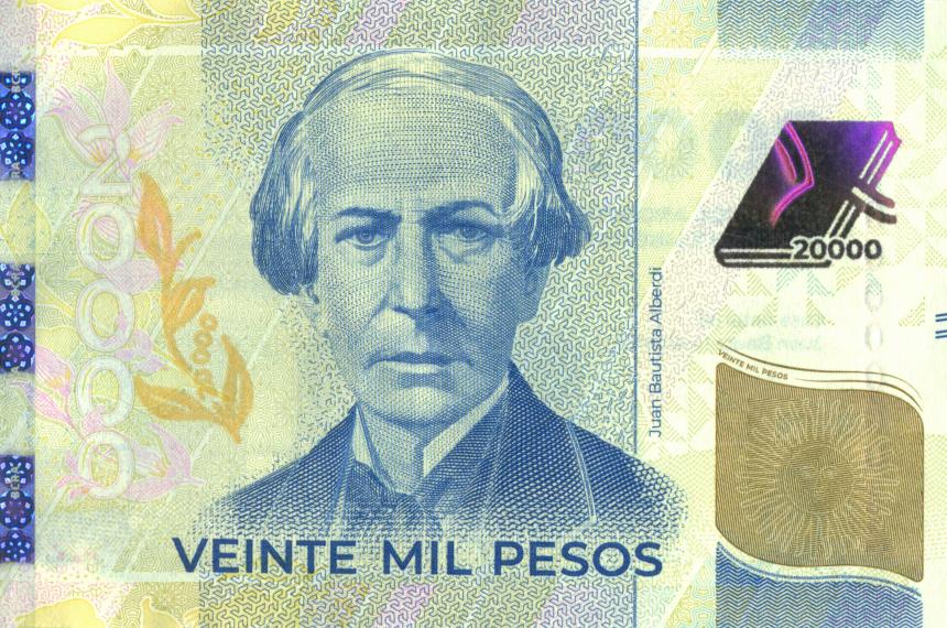 Comenzoacute a circular el nuevo billete de 20000 pesos