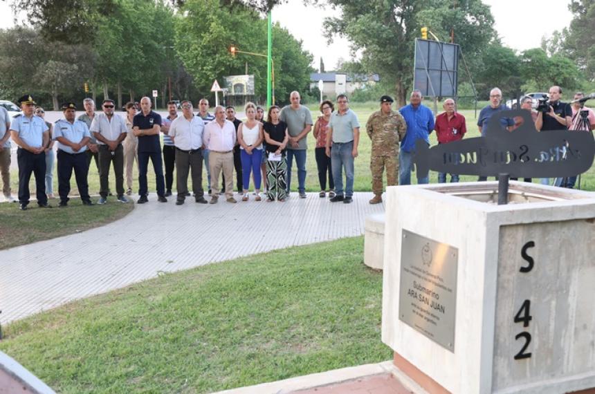 Pico- homenajearon a los tripulantes del ARA San Juan