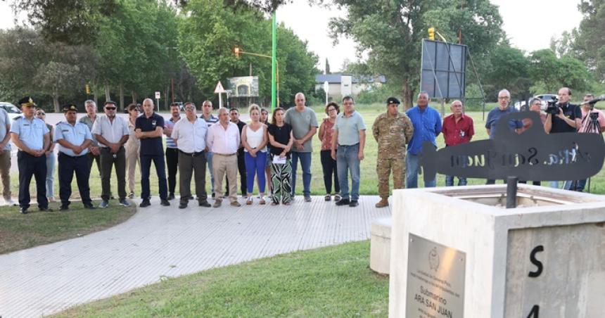 Pico- homenajearon a los tripulantes del ARA San Juan