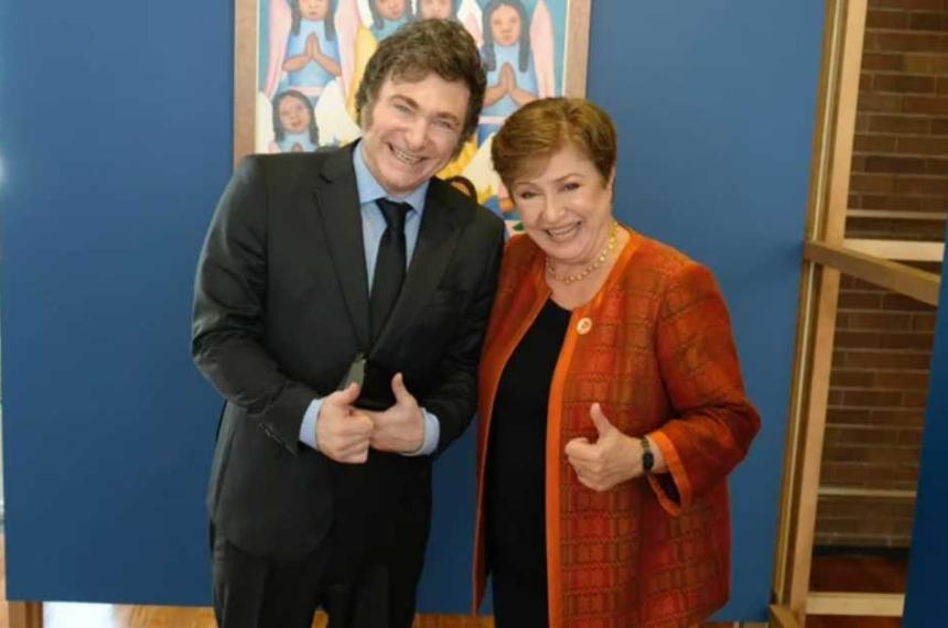 Georgieva destacoacute impresionantes progresos en estabilizacioacuten de la economiacutea