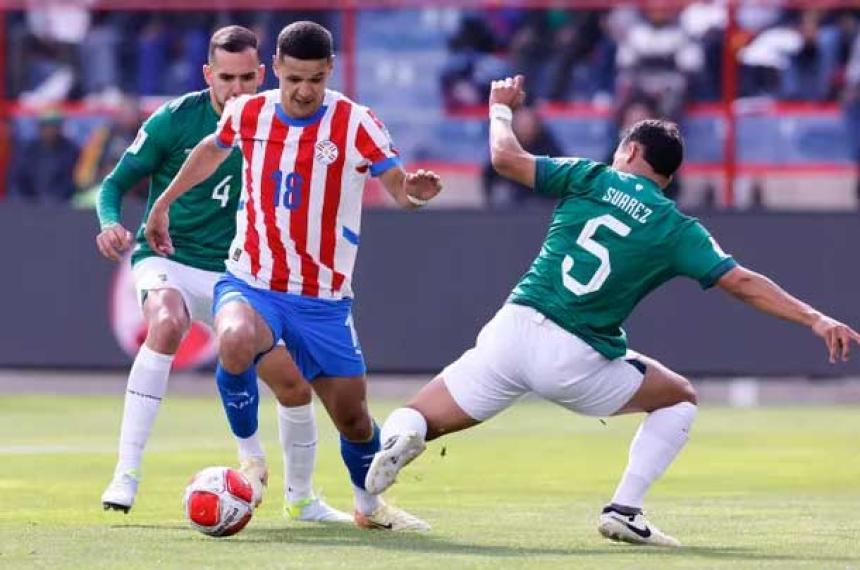 Paraguay rescatoacute un empate sobre el final en su visita a Bolivia