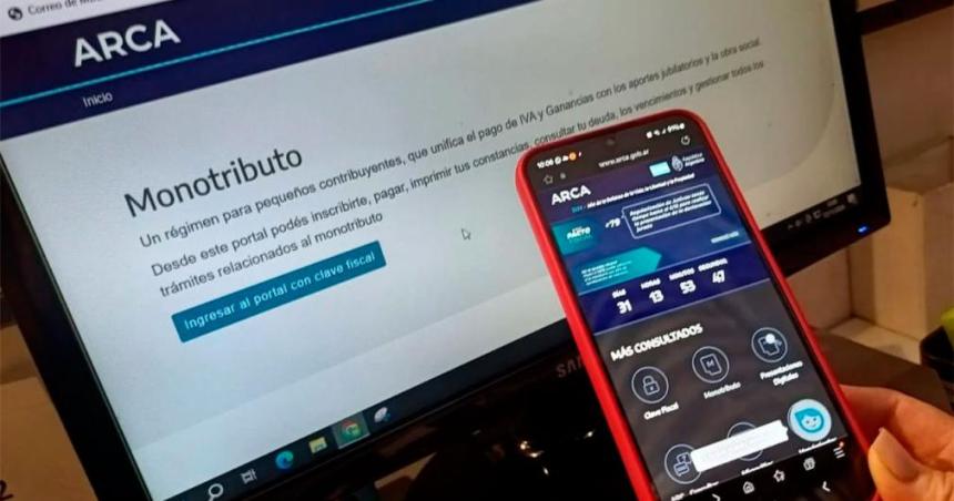 Monotributo- ahora se podraacuten emitir comprobantes de facturas desde celulares y computadoras