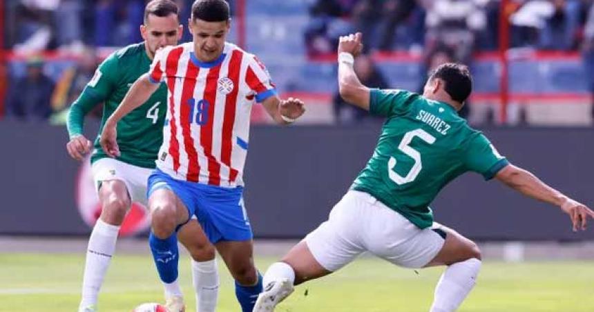 Paraguay rescatoacute un empate sobre el final en su visita a Bolivia