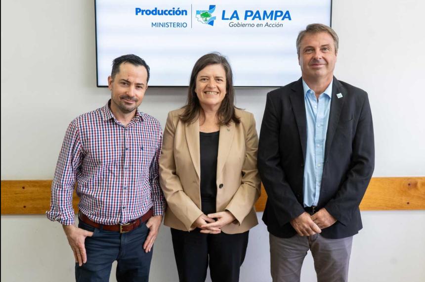 Ministra de la Produccioacuten recibioacute al nuevo vicepresidente de SENASA