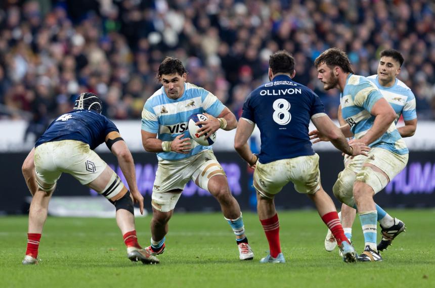 Francia fue maacutes y festejoacute ante Los Pumas