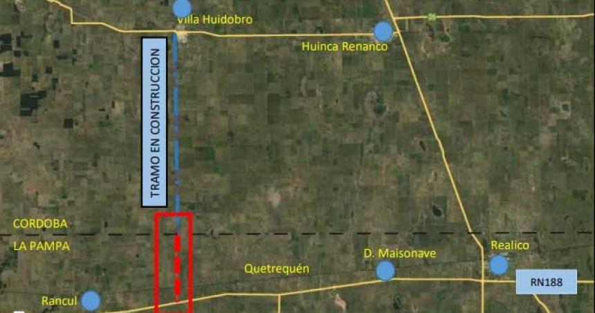 Licitan la obra de pavimentacioacuten de la RP 9 que une La Pampa con Coacuterdoba