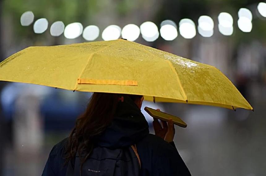 Alerta por tormentas y vientos de hasta 90 Kmh