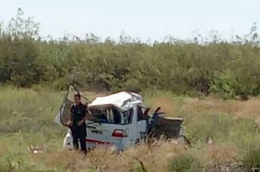 Un muerto por un vuelco en la Ruta Provincial 20