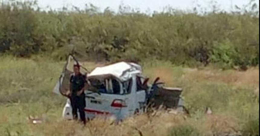 Un muerto por un vuelco en la Ruta Provincial 20