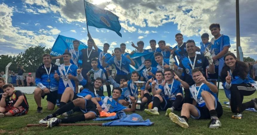 Rivadavia de Arata gritoacute campeoacuten de la Copa Liga Pampeana