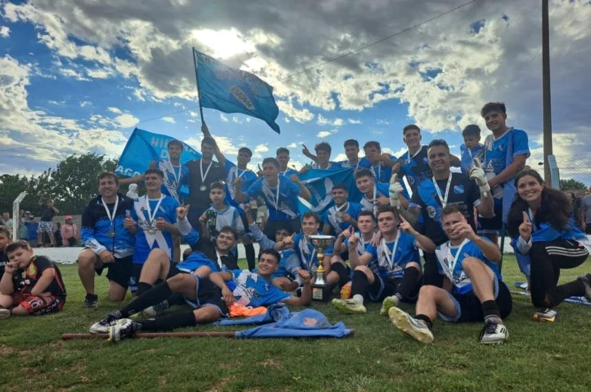 Rivadavia de Arata gritoacute campeoacuten de la Copa Liga Pampeana