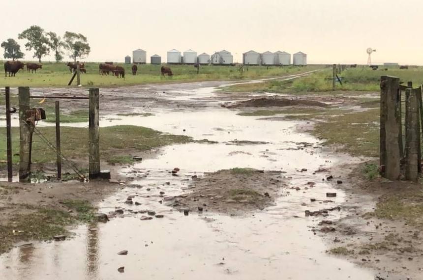 Registros de lluvias dispares en la provincia