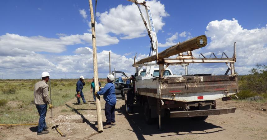 Trabajan para optimizar y potenciar la provisioacuten de agua potable en La Humada