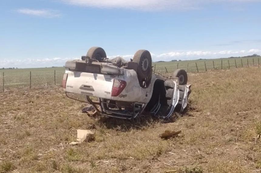 Fallecioacute una mujer en un vuelco cerca de Trebolares