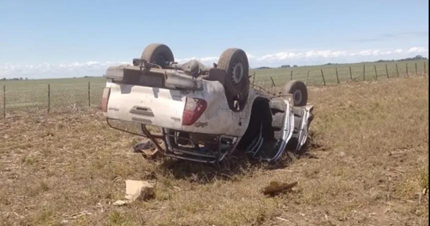 Fallecioacute una mujer en un vuelco cerca de Trebolares