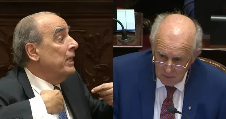 Que se calle la boca- fuerte intercambio entre Guillermo Francos y Oscar Parrilli en el Senado