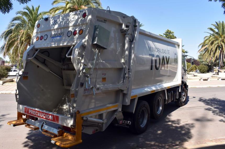 Toay inicioacute una prueba de recoleccioacuten diferenciada de residuos