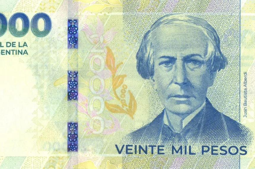 Alerta por billetes de 20 mil pesos falsos