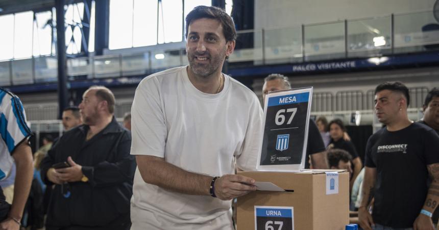 Milito es el nuevo presidente de Racing