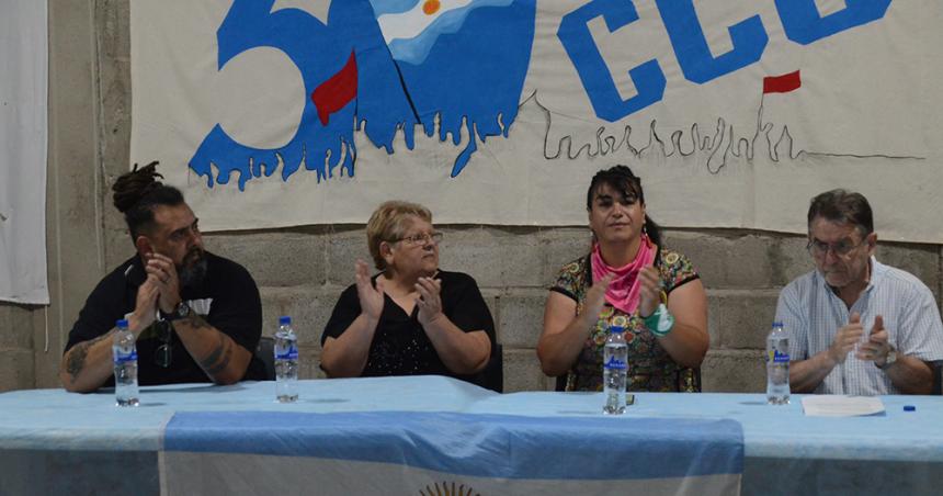 Con militantes y aliados la CCC La Pampa festejoacute los 30 antildeos