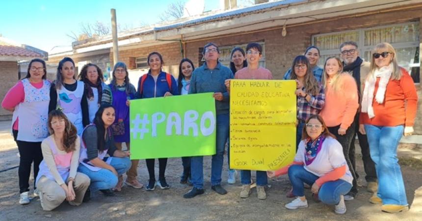 Docentes de Escuelas Hogar denuncian que quieren armar listas negras con quienes adhirieron al paro de ATE