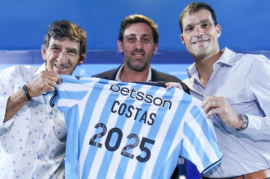 Costas renovoacute con Racing