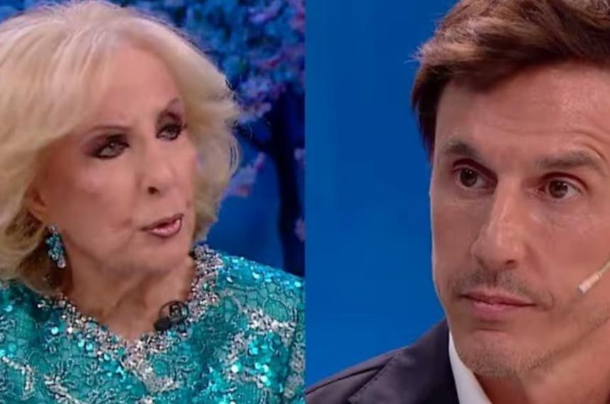 Duriacutesimo cruce entre Mirtha Legrand y Roberto Garciacutea Moritaacuten