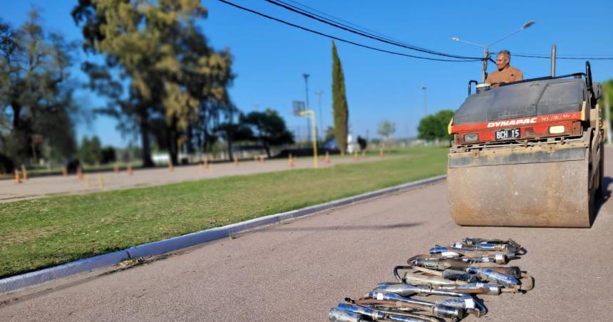 La Municipalidad destruyoacute 30 cantildeos de escape en infraccioacuten