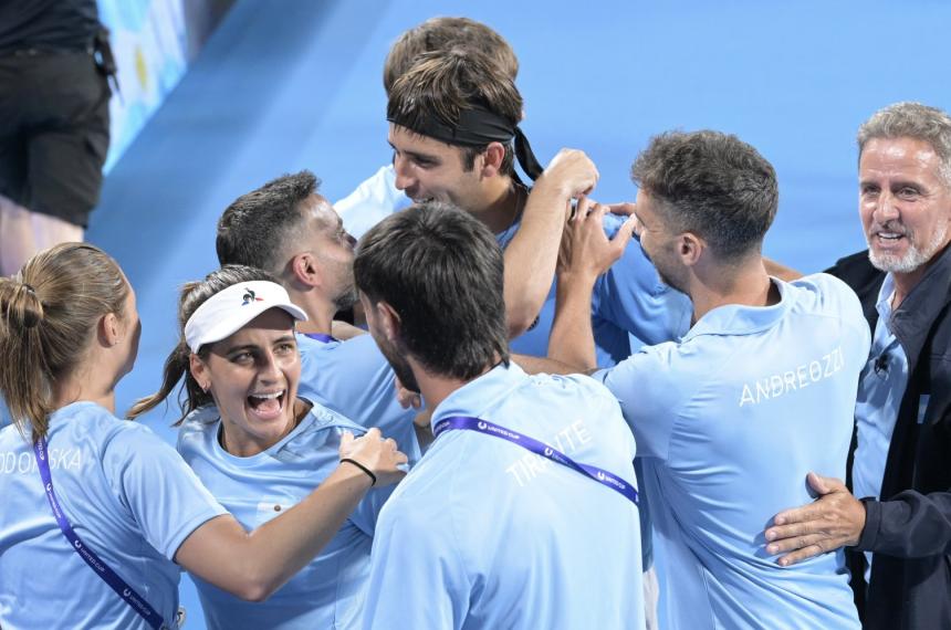 Argentina sorprendioacute a Australia en la United Cup