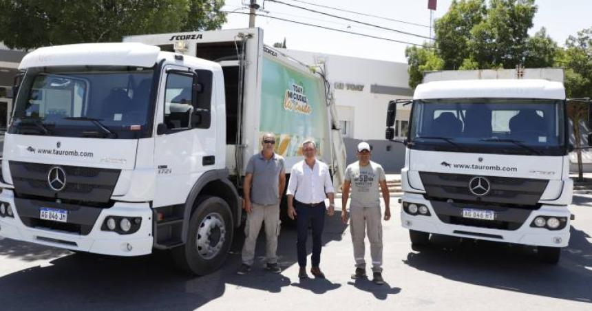 La Municipalidad de Toay incorporoacute nuevos vehiacuteculos para mejorar la recoleccioacuten de residuos