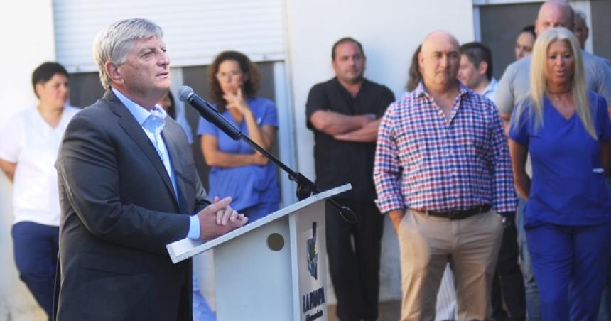 Ziliotto inauguroacute la Pediatriacutea y Terapia en el Hospital Centeno