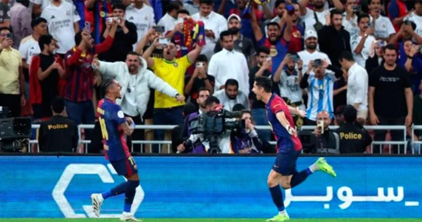 Barcelona el nuevo campeoacuten de la Supercopa tras golear al Real Madrid