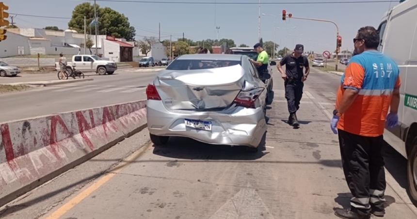 Triple choque en Circunvalacioacuten y Tierno